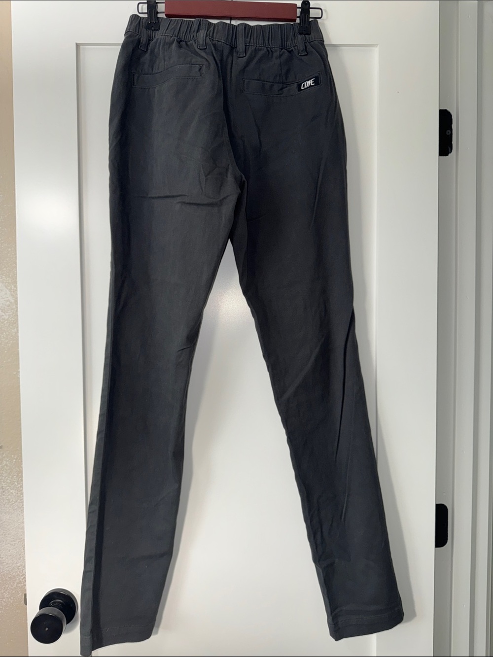 Cove Charcoal Gray Casual Chino  Pants Sz 28x34